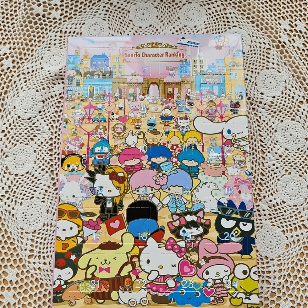 Sanrio Characters Mini Ranking Collection Advent Callender mystery box